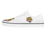 Fierce Tiger Head Canvas Sneakers